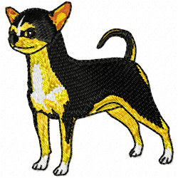 Dogs Embroidery Design 3